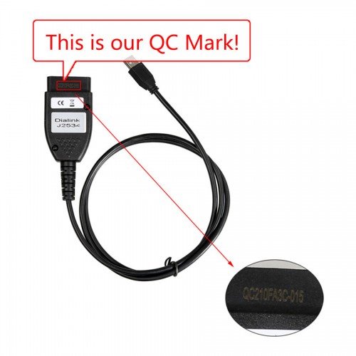Dialink j2534 Cable Work With MultiFlasher ECU Chip Tuning