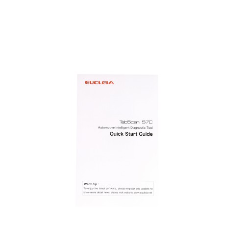 EUCLEIA TabScan S7C Automotive Intelligent Dual-mode Diagnostic System
