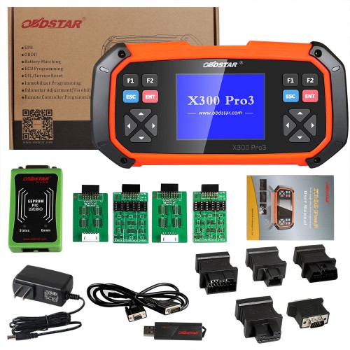 OBDSTAR X300 PRO3 Key Master Standard Version Avec Immobiliser+Odomètre Modification+EEPROM/PIC+OBDII+Toyota G & H Chip Toutes Les Clés Perdues