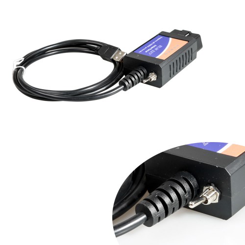 ELM327 USB V1.5 for Ford ELMconfig CH340 + 25K80 Chip HS-CAN/MS-CAN