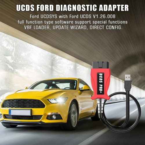 Ford Focus UCDS V3 Software V1.26.008 Full License Avec 35 Tokens