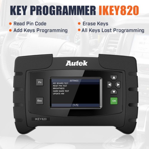 Original Autek IKey820 OBD2 Programmeur De Clé