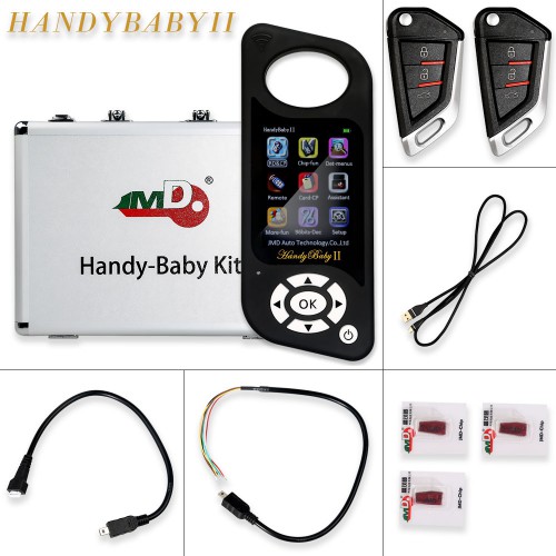 JMD Handy Baby 2 Hand-held 4D/46/48/G Chips Car Key Chip Copier Clé Programmeur Handy Baby II Avec G Autorisation