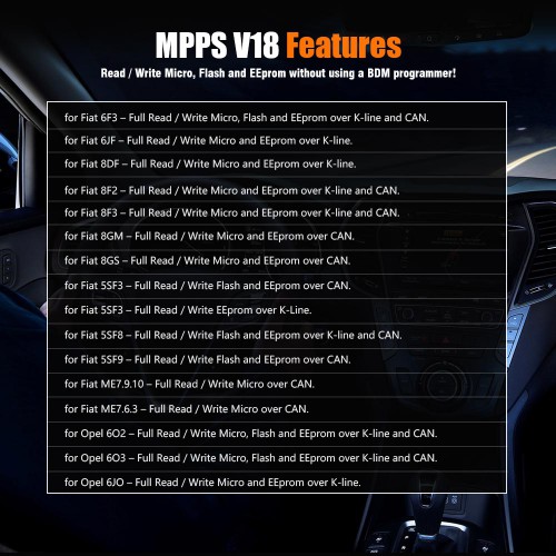 MPPS SMPS V18 Français MAIN + TRICORE + MULTIBOOT avec Breakout Tricore Câble Avec Chips NXP