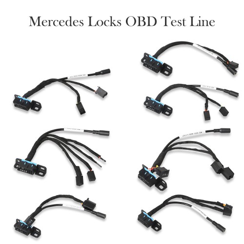Mercedes Locks OBD Test Line 7 pcs Pour W209/W211/W906/W169/W208/W202/W210/W639 pour choisir