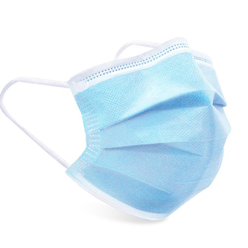 Disposable Protective Mask 3-layers Safe Breathable Mouth Face Mask CE Certified Personal Protection 100pcs