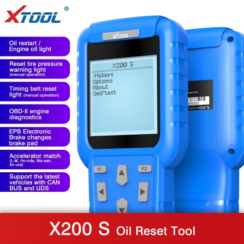 Xtool Oil Reset Tool X200S English