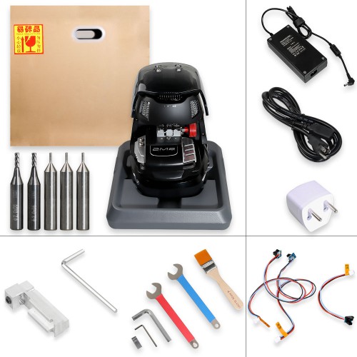 Bluetooth 2M2 Magic Tank Automatic Car Key Cutting Machine Support Android With Battery