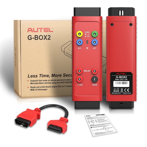 Autel G BOX3 G-Box 3 Tool Plus APB112 Smart Key Simulator Plus Toyota 8A All Keys Lost Adapter
