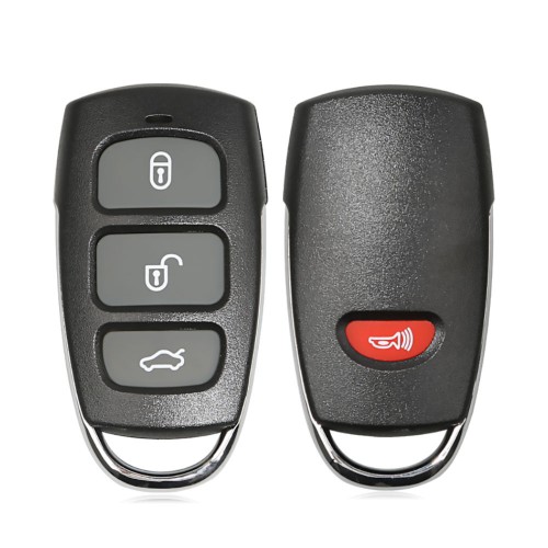 Xhorse Wire Remote Key Fob 3+1 Button XKHY04EN for Hyundai Type 5pcs
