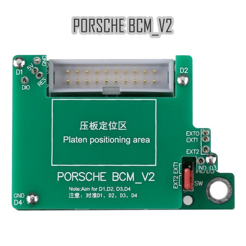 Mini ACDP Module 10 Pour Porsche BCM Clé Programmation Pour Porsche Après 2010 Ajouter Clé et Toutes Les Clés Perdues