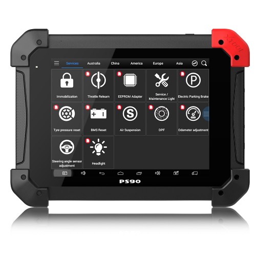 XTOOL PS90 Pro Car and Truck Diagnosis System Support Special Functions Free Update Online