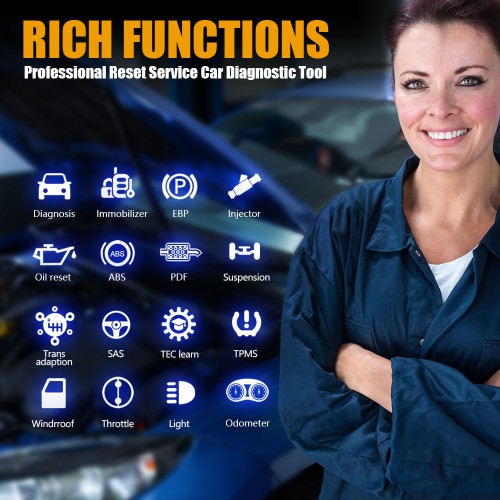 XTOOL PS90 Pro Car and Truck Diagnosis System Support Special Functions Free Update Online