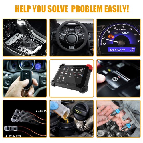 XTOOL PS90 Pro Car and Truck Diagnosis System Support Special Functions Free Update Online