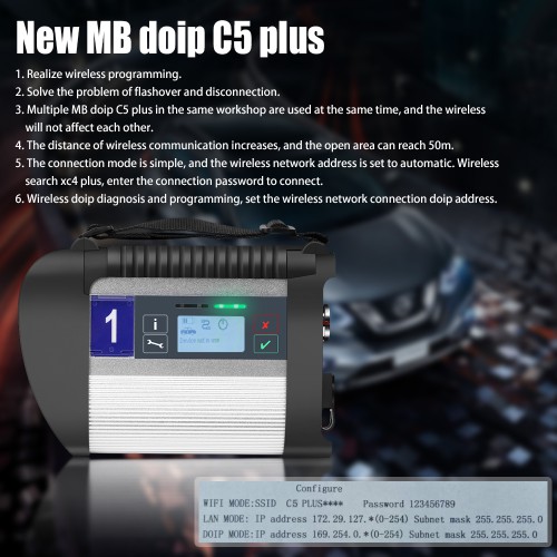 Mercedes Benz DOIP-C5 Dedicated Diagnostic Tool Basic Version