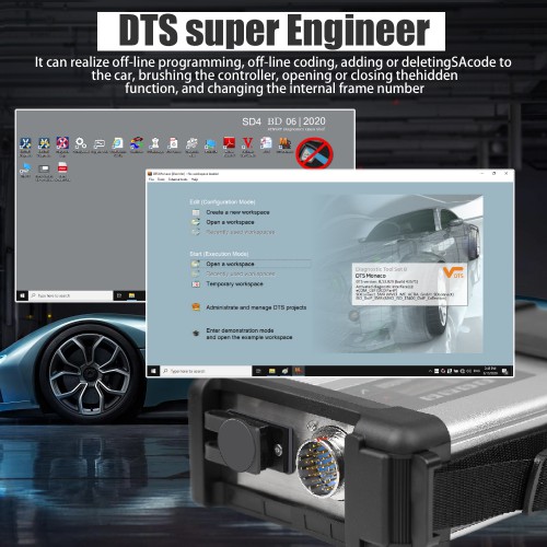 Mercedes Benz DOIP-C5 dedicated diagnostic tool Full Package With HDD Software 2022.3