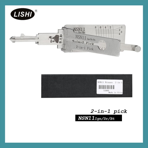 Nissan NSN11 2-in-1 Auto Pick and Decoder Of LISHI