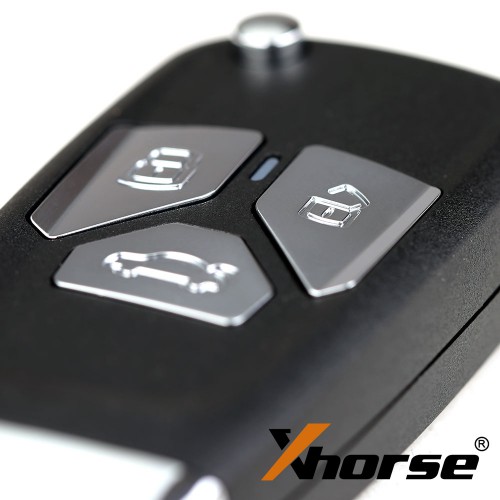 XHORSE XNAU01EN Audi Style Wireless VVDI Universal Flip Remote Key With 3/4 Button