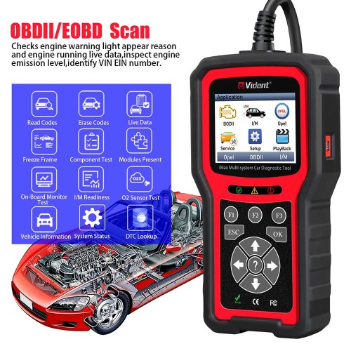 VIDENT iMax4305 OPEL full system car  obd diagnostic tool for VAUXHALL OPEL Rover