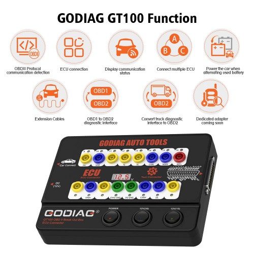 Godiag GT100 ECU Connector Avec BMW FEM/BDC Programmation Test Platform