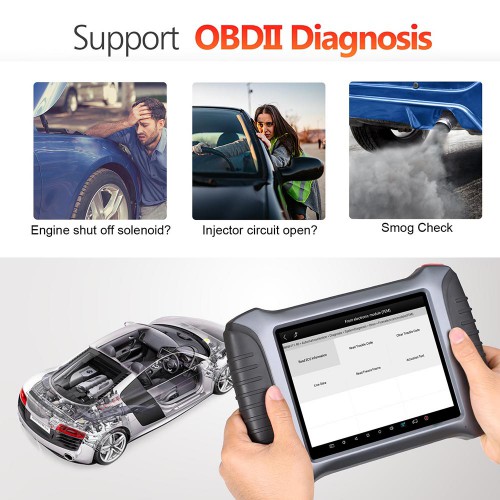 Xtool A80 Pro Automotive OBD2 Diagnostic Tool With ECU Coding/Programmer OBD2 Scanner Free Update Online