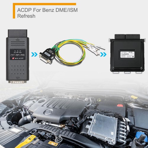 Yanhua ACDP Mercedes Benz DME/ISN Refresh Module 18 with License A102