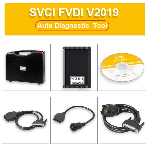 V2019 SVCI Abrites Commander Full Version Avec 18 Logiciels Auto Diagnostic Appareil