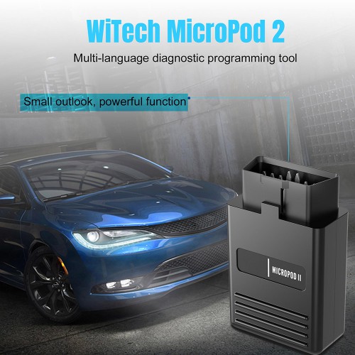 WiTech MicroPod 2 For Chrysler WIFI V17.04