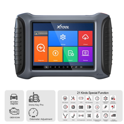Xtool X100 PAD3 Auto Key programmer Tablet pour Toyota lexus key lost/odomètre Ajustement Sans KC100