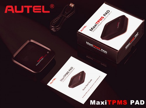 French Autel MaxiTPMS PAD TPMS Sensor Programming Accessory Device