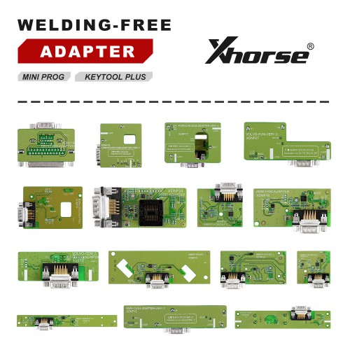 Xhorse Solder-Free Adapters Pour Mini Prog et VVDI Key Tool Plus