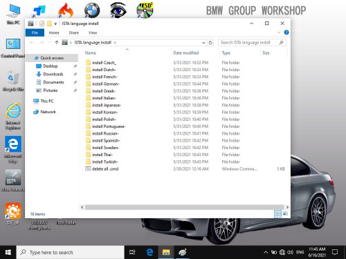 V2022.12 BMW ICOM Software HDD ISTA-D ISTA-P with Engineers Programming Win7/Win 10 System 500GB Hard Disk