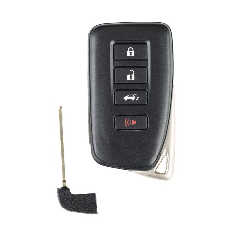 VVDI Toyota Smart Key Shell 1824 Lexus 4 Button 5PCS