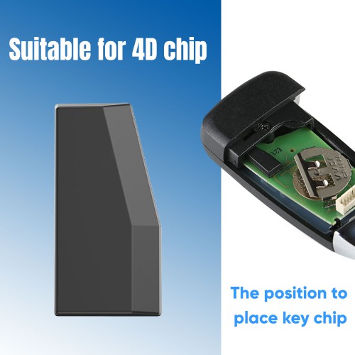 D-80 4D 4C Copy Chip 5PCS Fonctionne Avec KD/Tango/VVDI mini Key Tool/VVDI Key Tool