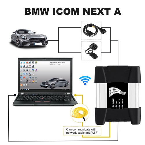 BMW ICOM NEXT GENERATION A2 A + B + C WiFi Sans Disque Dur Logiciel