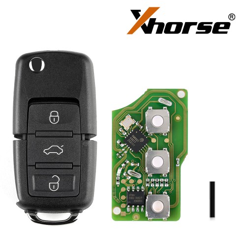 XHORSE VVDI2 XKB501EN Volkswagen B5 Type Special Remote Key 3 Buttons (Independent packing) 5PCS
