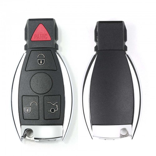 Benz Smart Key Shell (coque) 4 Button With The Plastic 5PCS