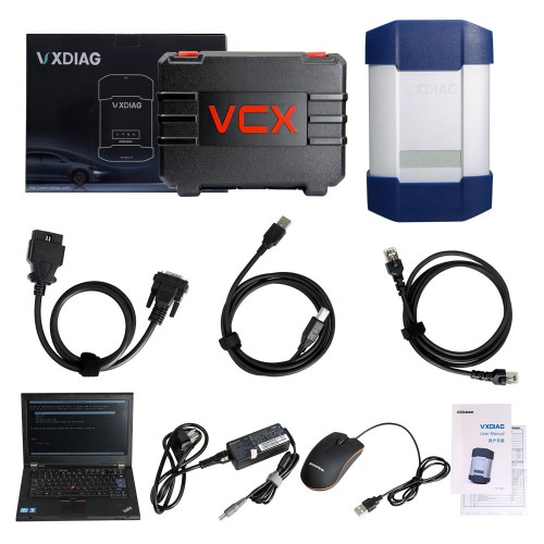 VXDIAG Multi Diagnostic Tool For HONDA/GM/VW/FORD/MAZDA/TOYOTA/PIWIS/Subaru/VOLVO/ BMW/BENZ With Lenovo T420 2TB HDD