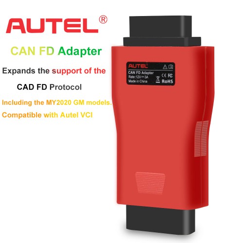Autel CAN FD Adaptateur Compatible Avec Autel VCI Fonctionne Pour Maxisys Séries Tablette