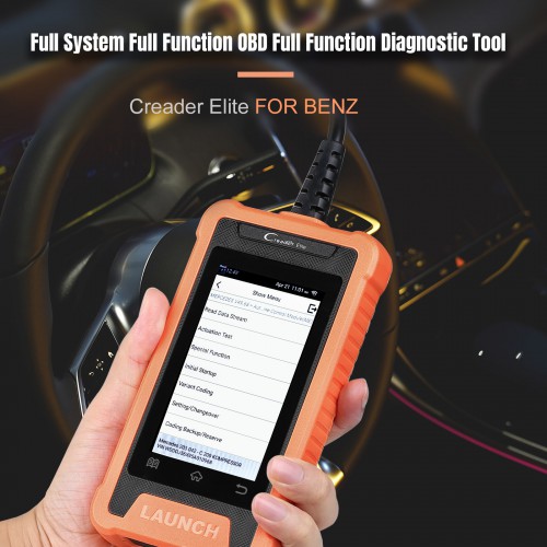 Launch Creader Elite BENZ Full Système OBD Diagnostic Scanneur