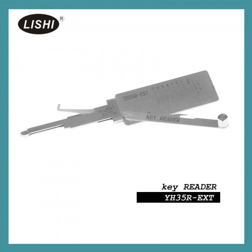 LISHI YH35R-EXT Direct Reading Flat Milling Yamaha Motorcycle Direct Reading Extended Upgrade Tool 2-in-1 Tool