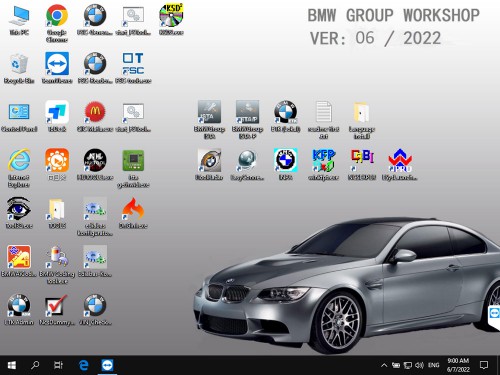 V2022.12 BMW ICOM Software SSD Win10 System ISTA-D 4.35.20, ISTA-P 4.35.20 with Engineers Programming