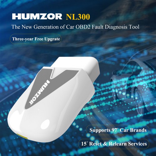 HUMZOR NEXZSCAN NL300 Full Version OBD Diagnostic Appareil et 15 Fonction Spéciale