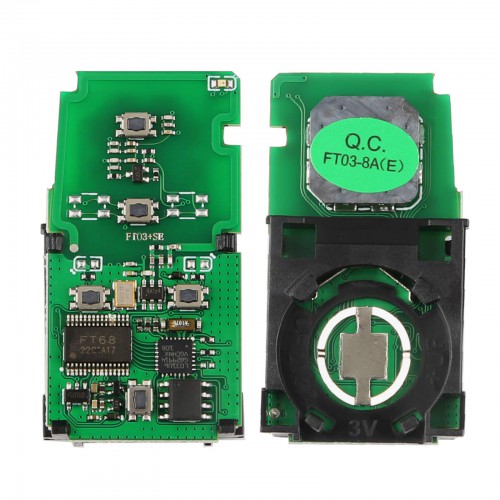 Lonsdor P0120 Smart PCB Clé 8A Smart Key PCB 5 et 6 Bouton Fréquence Peut Etre Modifiée Sans Coque