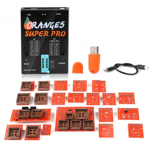 Orange5 Super PRO Full Configuration V1.35 Programmeur Avec Adaptateurs Complets