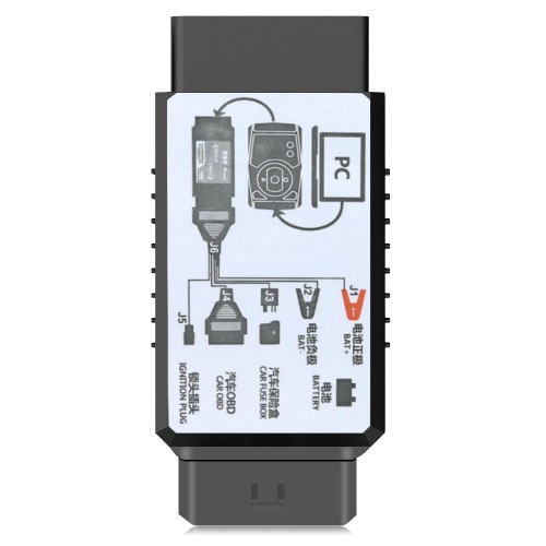VVDI Key Tool Max Pro + Toyota 8A All Keys Lost Adapter Full Package