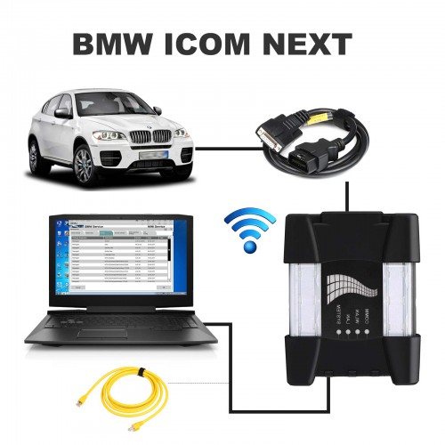 BMW ICOM NEXT Diagnostic Appareil Professionnel Avec WIFI Fonction Sans Disque Dur Logiciel