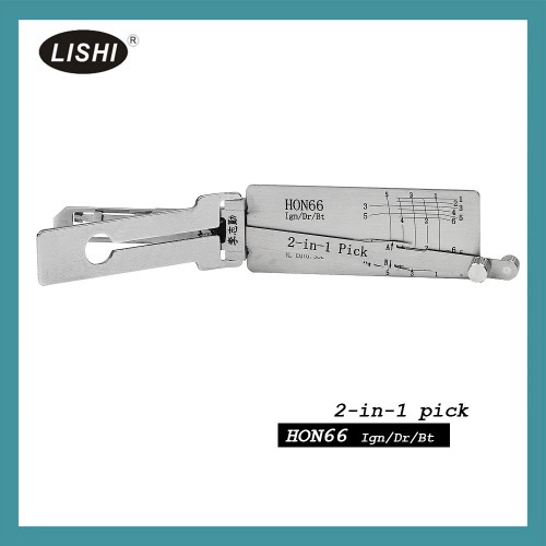 LISHI HON66 2-in-1 Auto Pick and Decoder For Honda