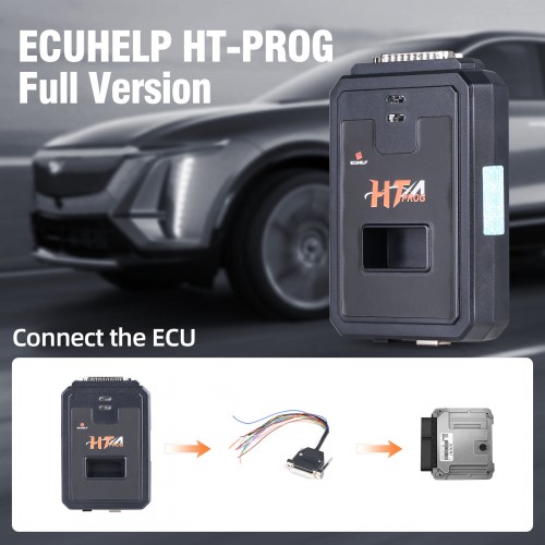 ECUHELP HT-PROG KT200 Clone Adaptateur FULL Version Avec Dongle