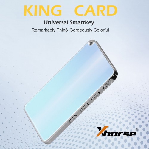 Xhorse XSKC04EN King Carte Smartkey Remote Télécommande Intelligente Universelle 4 Boutons